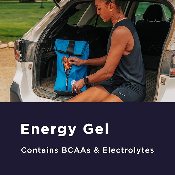 GU Energy Original Sports Nutrition Energy Gel Vanilla Bean 26.4 Oz 24 Count