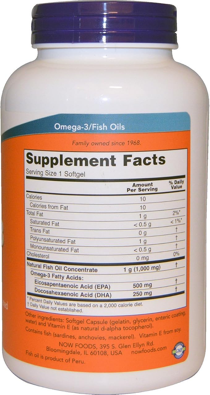 Now Foods Now Foods (3 Pack) Ultra Omega-3 180 Softgels