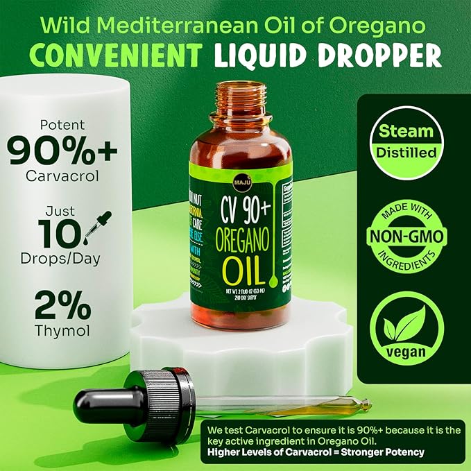Maju Superfoods Black Seed Oil and Oregano Bundle