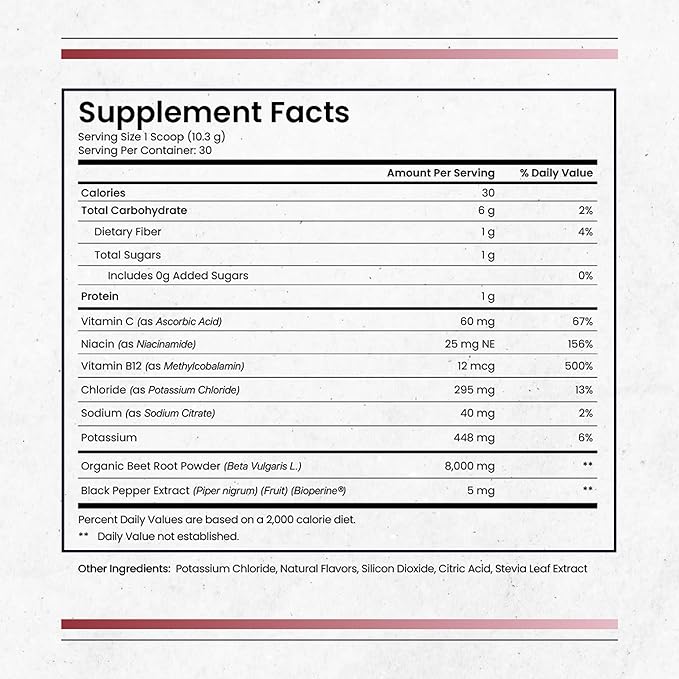 Nature's Pure Blend Nitric Oxide Flow &amp Liquid Beets Bundle - Blood Pressure Support Circulation Increase - Organic Beet Root Powder 8000mg