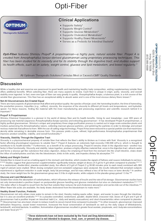 Opti-Fiber Capsule