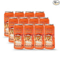 Third Street Inc. Organic Peach Black Tea 16 Fl. Oz. Crisp and Juicy Blend Ready to Drink Beverage Vegan Gluten Free Kosher Non-GMO 12 Pack