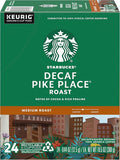 Starbucks Pike Place Decaf Coffee Keurig (100684)