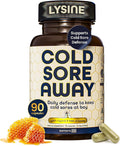 Samara 888 L Lysine Cold Sore Treatment Support Herbal Cold Sore Supplement w/Zinc Picolinate Olive Leaf Extract Beta Glucan &amp Bee Propolis for Skin &amp Lip Health 90 Capsules