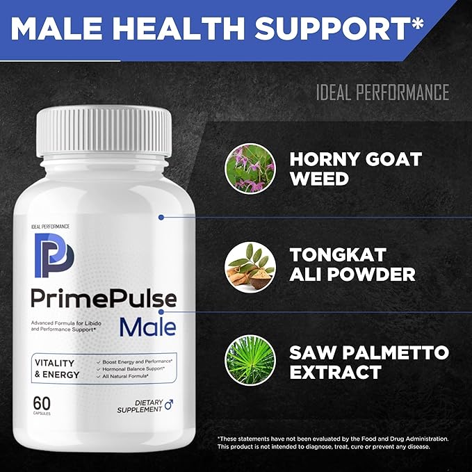 IDEAL PERFORMANCE Prime Pulse Capsules Prime Pulse Pills Reviews (5 Pack)