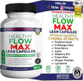 Healthy Flow Max Lean Capsules Maximum Strength 60 Capsules 30-Day Supply Vegan Gluten Free No Sugar (1)