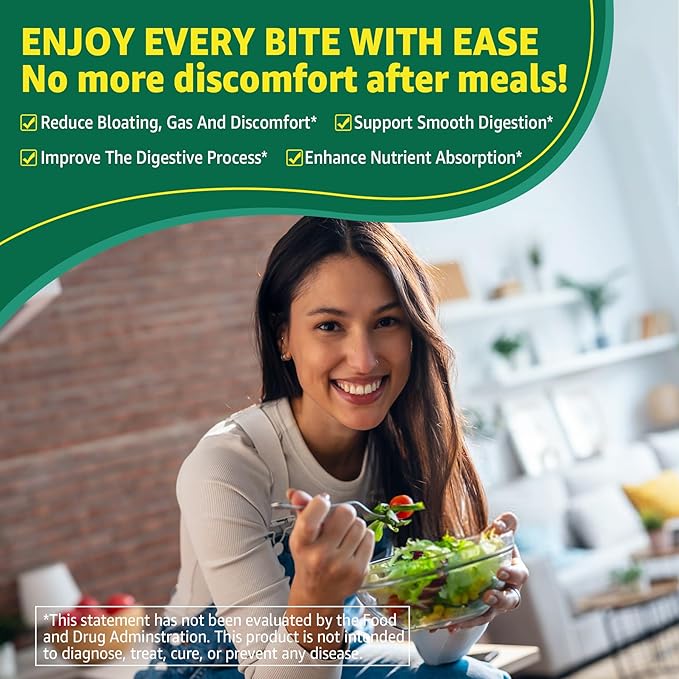 Digestive Enzymes Gummies + L-Methylfolate 15mg Plus Methyl B12 2000mcg Gummies