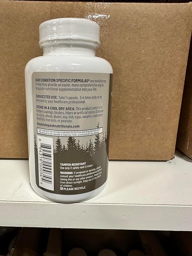 Mountain Peak Nutritionals Aller G Plus - Respiratory Sinus &amp Seasonal Allergy Support - w/Bromelain &amp Stinging Nettle - Promotes Healthy Immune Function (90 Vegetarian Capsules)