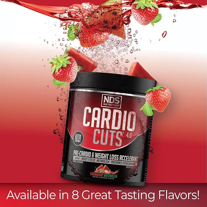 NDS Nutrition Cardio Cuts 4.0 - Strawberry Watermelon 30 servings (Pack of 1)