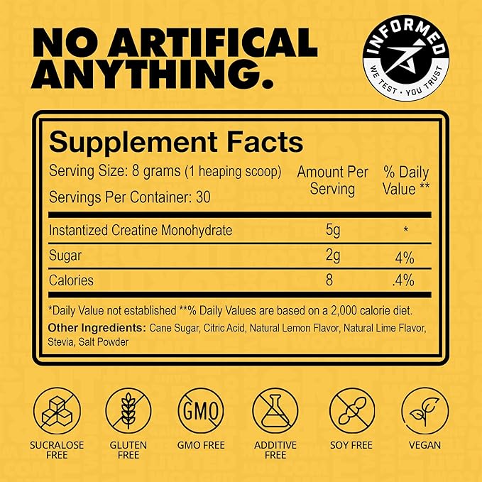 Gains in Bulk Intantized Creatine Bundle Soluble Pre Workout Powder Supports Muscle Building Strength and Performance Unflavored Raspberry and Sweet Lemonade 90 Servings