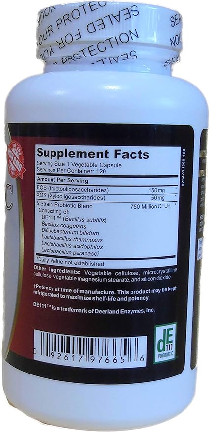 Probiotic Blend Gastrointestinal Support 120 Caps.Provide a Balance of Beneficial Bacteria. Also Probiotic Blend can Help Assist in maintaining Healthy intestinal Flora. Support Strengthen The Bodies