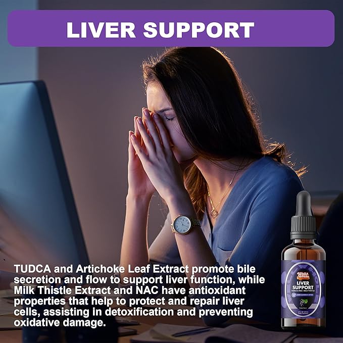 Well&ampWhole Grass Fed Beef Liver Gummies and Liver Support Liquid Drops