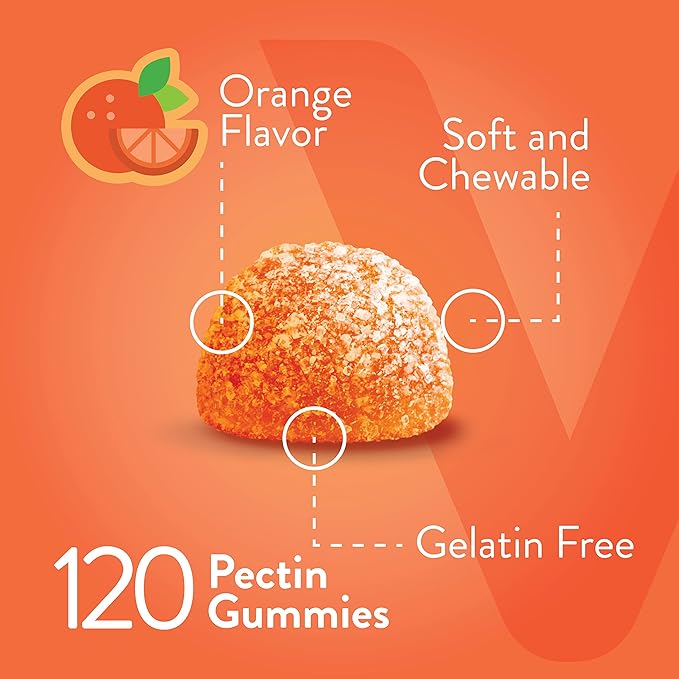 VITEEY Vitamin C Gummies for Adults &amp Teens with Zinc &amp Echinacea - Immune Support Gummies - Immune Booster - Vegan Gelatin Free Gluten Free GMO Free - Tasty Vitamin C Chewable Orange Flavo