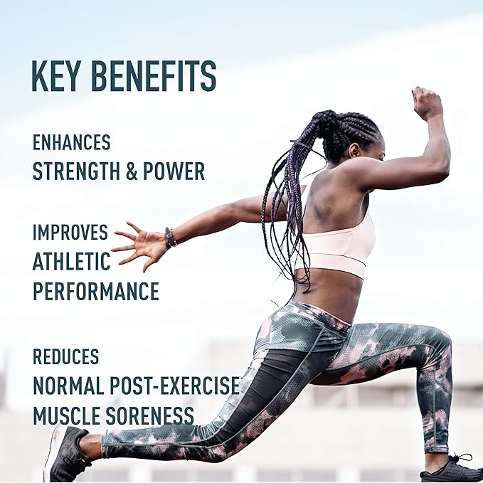 Organika Creatine Powder- 100% Pure Micronized Creatine Monohydrate - Helps Build Lean Muscle Increase Strength and Improved Recovery and Performance for Men and Women - 500g 100 Servings