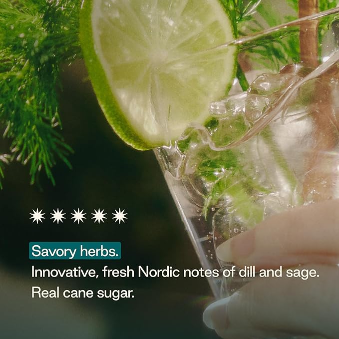 Strongwater Non Alcoholic Gin &amp Tonic - 12 Pack Cans (8.4 Fl Oz Each) - Premium Non Alcoholic Drinks - Ready to Drink Gin and Tonic Alcohol Free Drinks Made with Quinine Citrus Lemongrass &amp