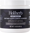 Holiherb Myo Inositol (4g) Powder + Methylfolate + CoQ10 (100mg) + Vitamin D3 | Hormonal Balance Support for Women | Antioxidant Supplement | Gluten-Free | 202.5g | 50 Servings