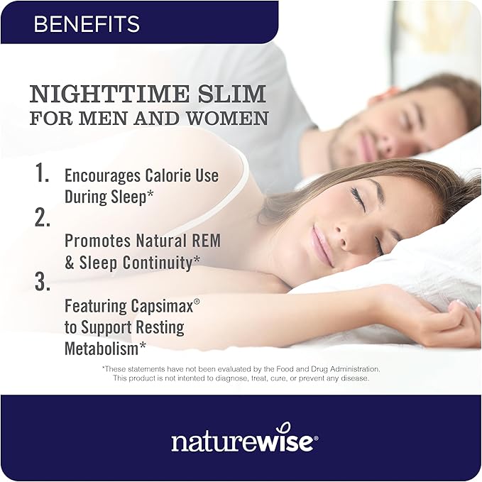 Naturewise [1] NighttimeSlim- Cayenne Green Coffee Bean GABA - 60 Capsules[30-Day Supply] + [1] Ashwagandha for Stress + GABA &amp L-Theanine - 60 Capsules[30-Day Supply]