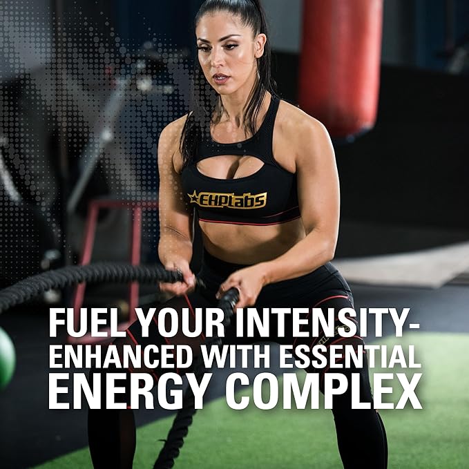 EHP Labs OxyShred Hardcore Super Dosed Pre Workout Powder - Preworkout Powder with L Glutamine &amp Acetyl L Carnitine Energy Boost Drink - 275mg of Caffeine - Cali Cola 40 Servings
