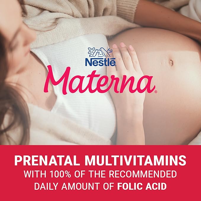 Materna Nestle Prenatal Postpartum Vitamin &amp Mineral Supplement 100 Tablets