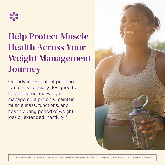 Barimelts HMB Muscle Shield for GLP-1 Users and Bariatric Patients - HMB Supplements with Vitamin D3 &amp Ubiquisome® Phytosome™ Supports Muscle Recovery - 90 Smooth-Coated Caplets