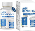 Probiotics for Men - 150 Billion CFU Acidophilus Capsules with Prebiotics &amp Postbiotics - Supports Gut Microbiome Colon &amp Immune Health - 37 Strains with Digestive Enzymes - 60 Vegan Capsules
