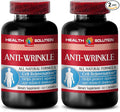 anti wrinkle capsules for face - ANTI-WRINKLE COMPLEX - Skin minerals Anti-aging supplement Vitamin E collagen serum anti wrinkle alpha lipoic acid anti wrinkle pills for women 2 Bot 120 Caps