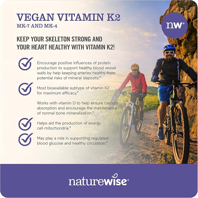 NatureWise Curcumin Turmeric 2250mg with BioPerine &amp Vegan Vitamin K2 MK-7 100mcg and MK4 500mcg - 180 Count &amp 90 Softgels