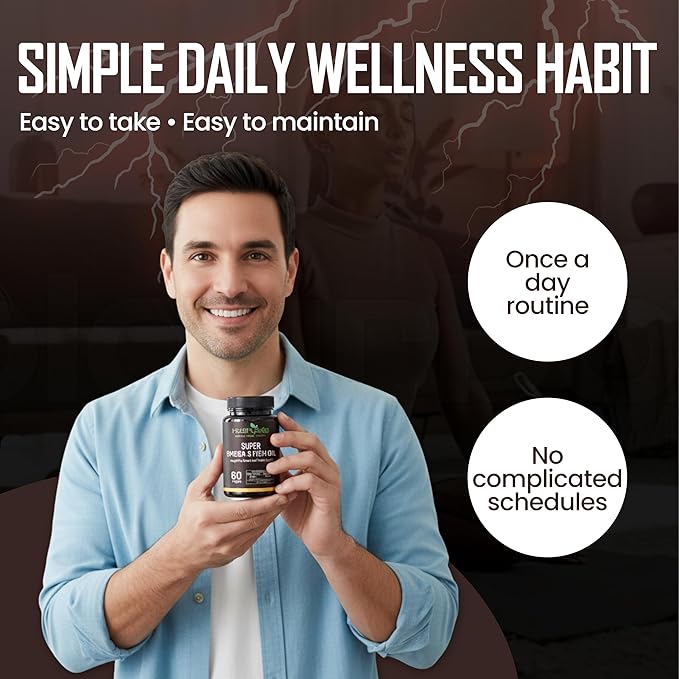 Black Label Super Omega 3 Fish Oil 2000mg High Potency 800mg EPA &amp 600mg DHA per Serving Triple Strength Heart &amp Brain Health Support Burpless Citrus Softgels Non-GMO 60 Count