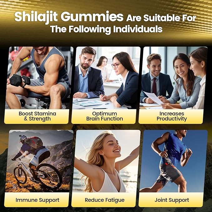 VivoNu Vivnu Shilajit Gummies micronutrient Supplement Himalayan Premium Ingredient Shilajit - Ashwagandha Gokshura Fulvic Acid &amp 85+ Trace Minerals 120ct