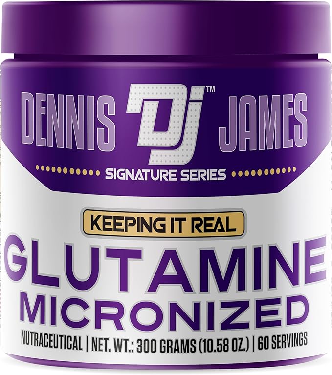 DENNIS JAMES Signature Series Glutamine Micronized | 60 Serving 300g