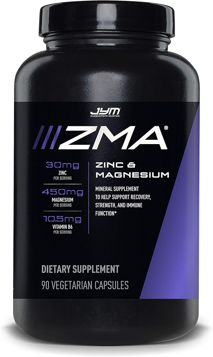 JYM Supplement Science Omega JYM Fish Oil + Vita JYM Sports Multivitamin &amp Mineral Support ZMA