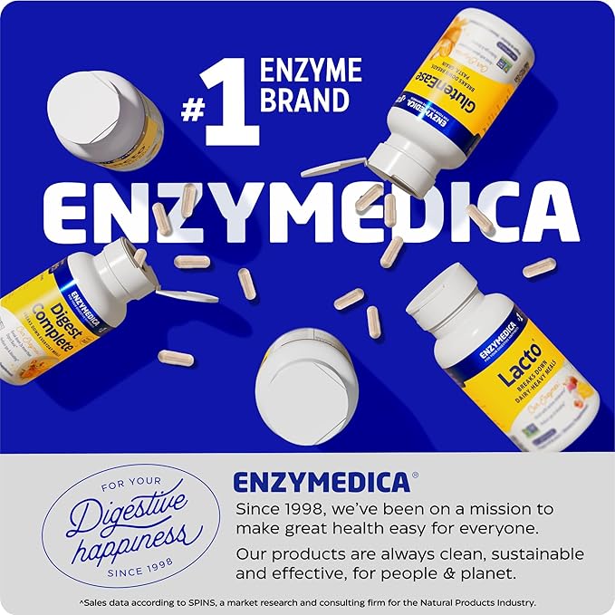 ENZYMEDICA VeggieGest Capsules 60 Count