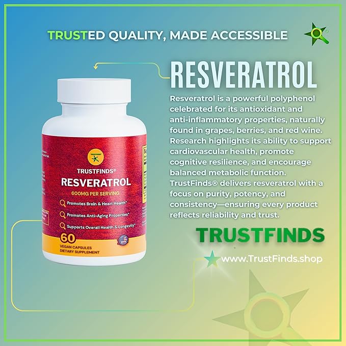 TrustLongevity™ Bundle (3 Pack) Bee Pearls NAD+ &amp Resveratrol 600mg - Natural Immunity &amp Vitality Support (150 Veg. Caps)