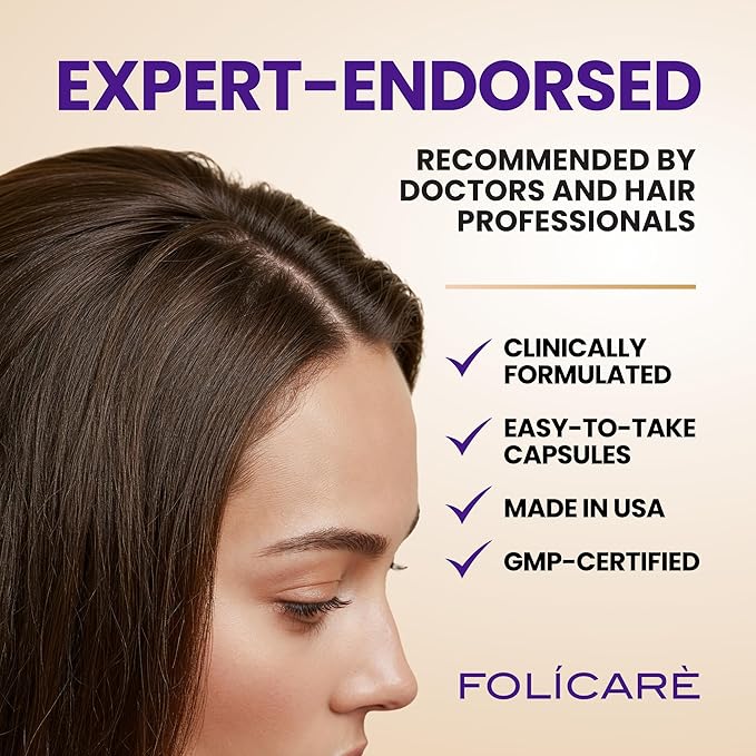 Biotin Hair Growth Supplement with Collagen Keratin and Probiotics – Hair Growth Support Skin &amp Nails Supplement for Men and Women – Supports Thicker Stronger Hair – Made in USA (3 Pack)