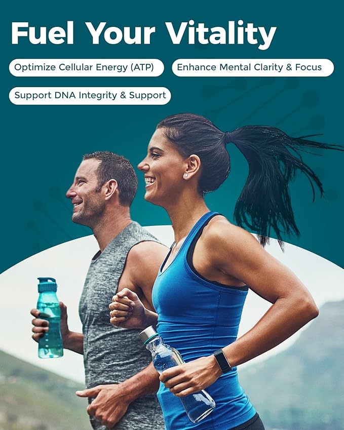 Liposomal NAD+ Supplement - 1100mg NAD Plus with Trans-Resveratrol - Support Cellular Health Skin Energy &amp Anti Aging for Women and Men - 30 Servings