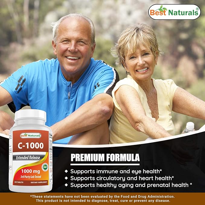 Best Naturals L-Lysine 1000mg &amp Vitamin C 1000 mg
