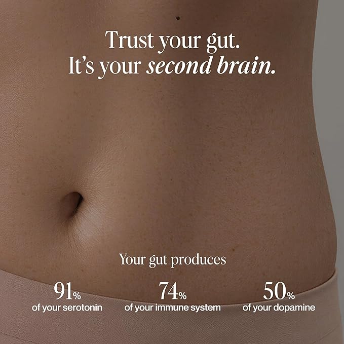 Postbiotics Gut Health Supplement – Bloating Relief Gut Health – Microbiome + Immune Support with BiomeBalance – 1000x More Active Ingredients Than Pre &amp Probiotics – 60 Capsules | SecondKind