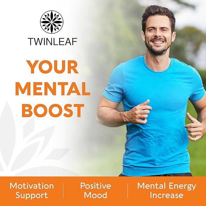 Twinleaf 5-HTP &amp Dopamine Support Supplement Bundle - 5-HTP L-Tyrosine Vitamin B12 for Daily Well-Being - 60 Vegan Capsules Each - Made in USA