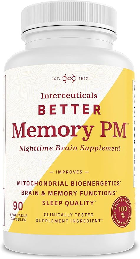 Better Memory Combo Kit - 3 Better Memory and 1 Better Memory PM - High Absorption Turmeric Extract* (4 Bottles Total)