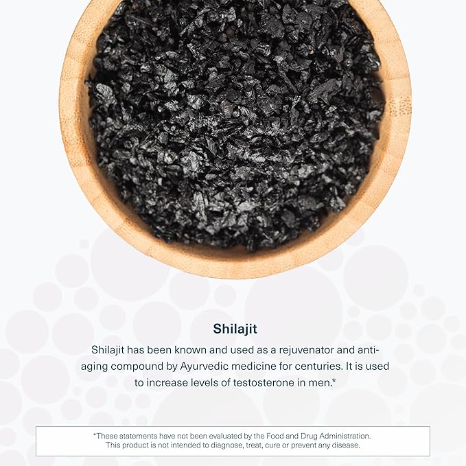 Youtheory Men's Shilajit Capsule 90 Vegetarian Capsules
