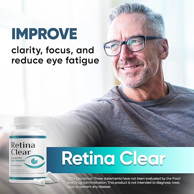 Vision Support Supplement – Eye Health Formula with Lutein Zeaxanthin Quercetin Vitamin A Zinc &amp Bilberry – Supports Visual Clarity Focus &amp Eye Fatigue Relief – 6-Pack