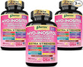 Myo-Inositol Supplement with D-Chiro Inositol DIM Berberine Vitamin D3 + K2 Methylated B12 Chromium Ceylon Cinnamon Zinc Ashwagandha Chasteberry Magnesium Bioperine Bitter Melon (3 Pack)