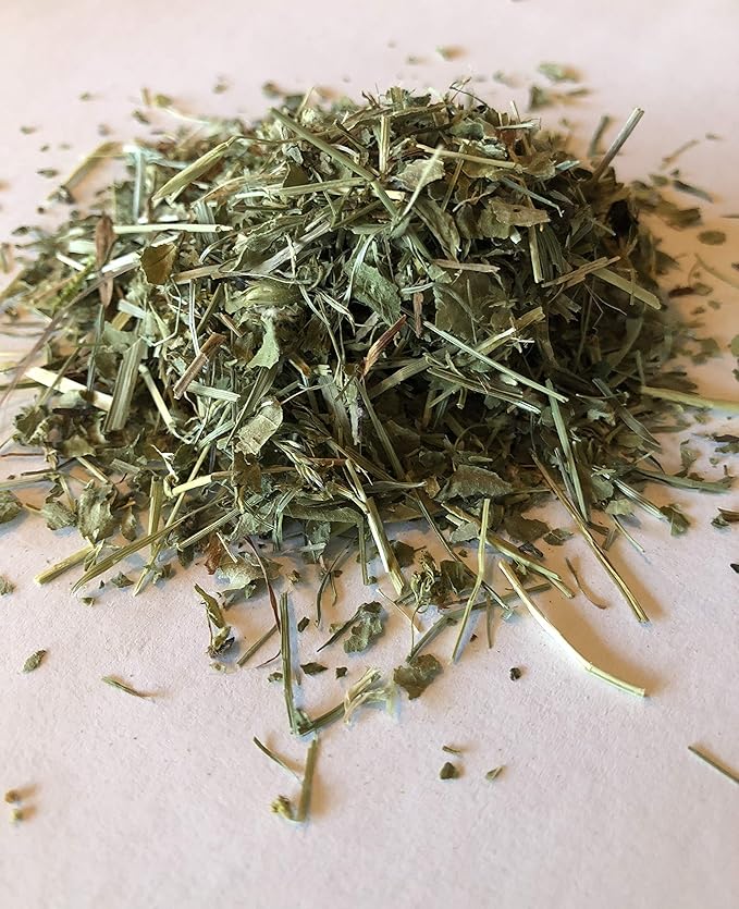 Organic Bio Herbs-Organic Dried Lady's Mantle Herb | Loose Leaf Natural Premium Quality | Herbal Tea &amp Remedies | Alchemilla vulgaris | Handpicked &amp Air-Dried (6 Oz)
