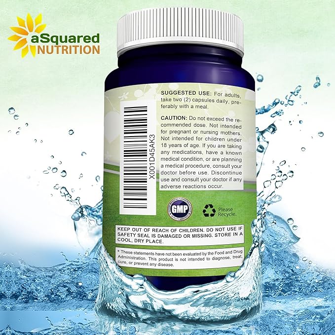 aSquared Nutrition Acetyl L-Carnitine 1000mg Per Serving Max Strength - 200 Veggie Capsules - High Dosage Acetyl L Carnitine HCL (ALCAR) Supplement Pills to Support Pure Energy Brain Function