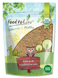 Food to Live - Organic Freeze-Dried Camu Camu Powder 8 Ounces – Non-GMO Kosher Raw Vegan Superfood Bulk Non-Irradiated Pure Great for Baking and Drinks
