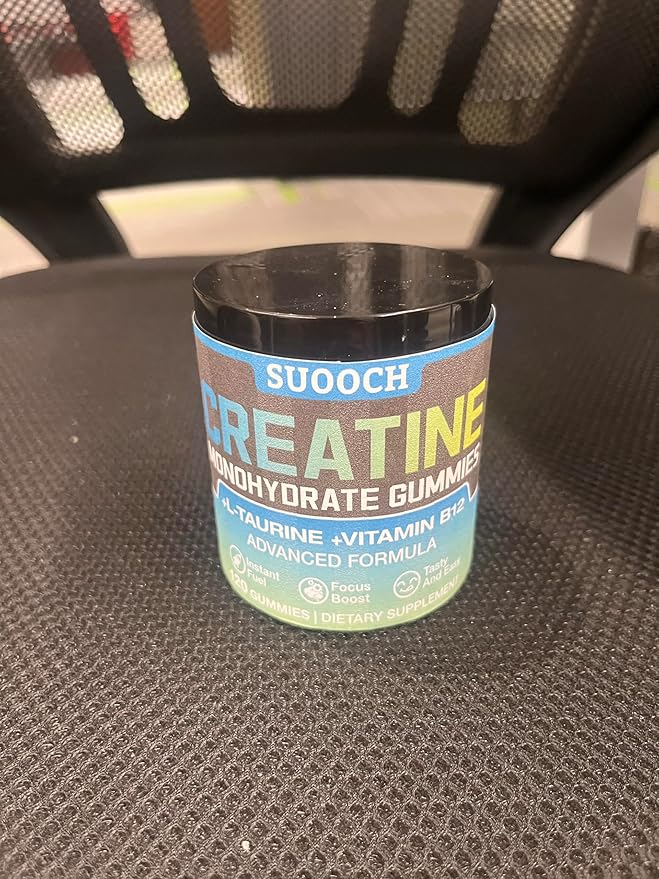 Raspberry Flavor Creatine Gummies