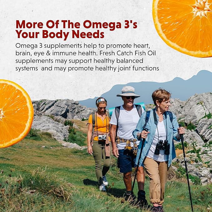 Barlean's Omega 3 Fish Oil Supplements Supplement Softgels for Men and Women 1300 mg Ultra EPA and DHA Fatty Acids Orange Flavored 60 Count
