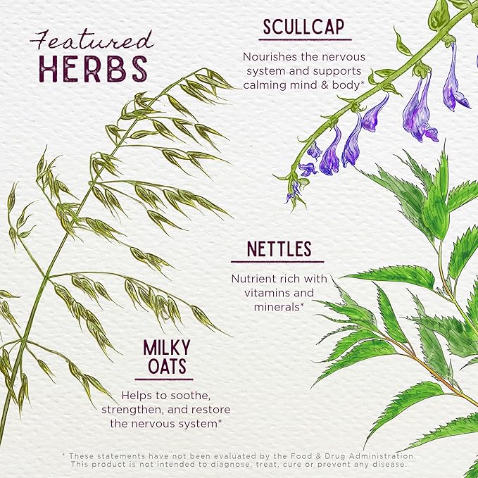 WishGarden Herbs Growing Pains Ache Away for Kids - Plant-Based Herbal Supplement with Turmeric &amp Willow Bark Soothes Children's Growing Pains &amp Scullcap &amp Chamomile Calms and Soothes Upse