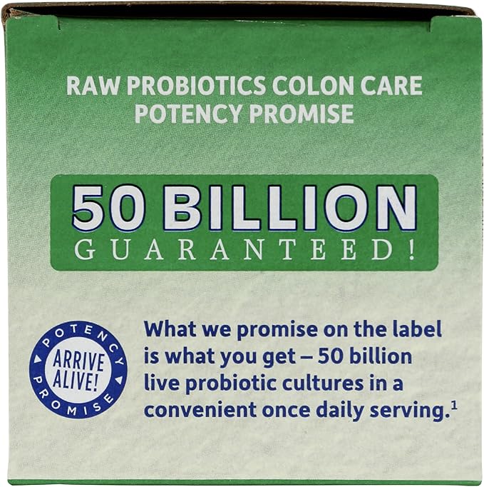GARDEN OF LIFE Raw Colon Care Probiotics 30 Count 30 CT