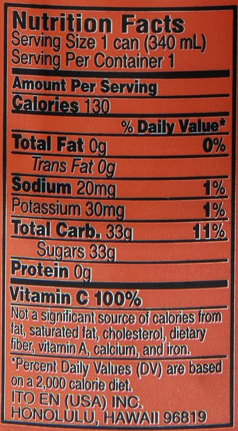 Aloha Maid Juice Passion Orange 11.5 Fl Oz (Pack of 24)